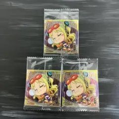 ワンピース ウエハース シール 8弾 ヨーク3枚セット