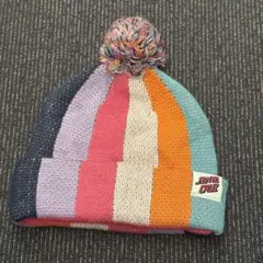 SANTA CRUZ サンタクルーズ ニット帽 ビーニー マルチカラーストリート