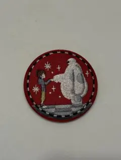 ディズニー刺繍缶バッジ　ベイマックス