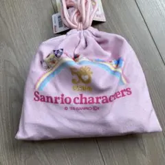 アベイル サンリオ いちご新聞 靴下 5足セット 23〜25cm ピンクのサムネイル