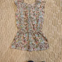 bonponit 花柄ワンピース 6号