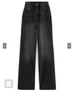 【新品未使用タグ付き】ストレートワイドデニムパンツ【 GRL 】