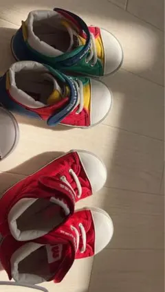 mikihoue カラフルスニーカー 子供用 中古