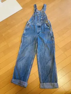 【古着】Lee デニムオーバーオール レディース
