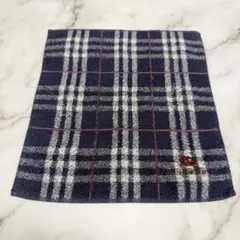 BURBERRY バーバリー タオルハンカチ ハンカチ ネイビー ノバチェックのサムネイル