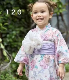 プティマイン　浴衣　新品　120