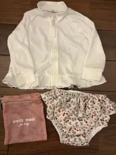 petit main ベビー 水遊びパンツ 80