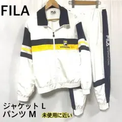 【未使用に近い】 FILA フィラ セットアップ L M 白
