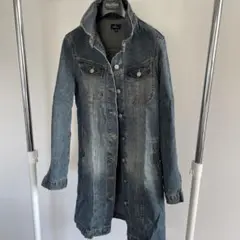 デニムロングジャケット