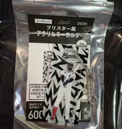 ブリスター風アクリルキーホルダー　千葉ロッテマリーンズ　ポランコ