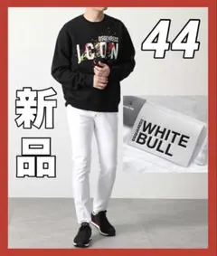 【新品 定番】DSQUARED2 ホワイトデニム 白 44