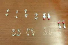 ノンホールピアス9個セット