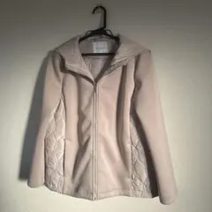 【新品】IKKA LOUNGE フード付きジャケット Mサイズ ベージュ