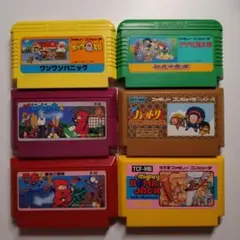 【短期間出品】ファミコンソフト おまとめ 6本パック