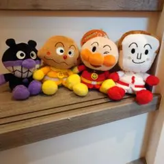 アンパンマン ぬいぐるみ 4体セット