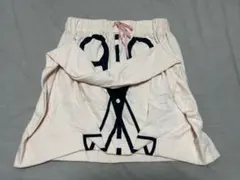 bernard william ベルン 新品タグ付き ロゴプリント ミニスカート