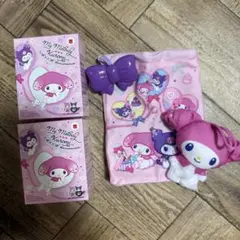 マイメロ　ハッピーセット　マスコット　巾着