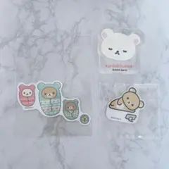 リラックマ コリラックマ アクリル ステッカー キャンプ