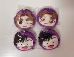 忍たま乱太郎　四年生　ミニポーチキーホルダー　平滝夜叉丸　田村三木ヱ門　浜守一郎