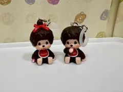 モンチッチ　モンチッチちゃん　めじるしアクセサリー　アンブレラマーカー　２個