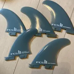 FCS2 performer Mサイズ フィン　グリーン　5枚セット
