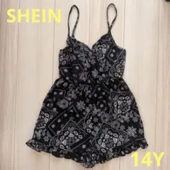 SHEIN ロンパース　150 160 キッズ　女の子　オールインワン　シーインのサムネイル