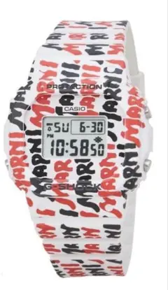 MARNI x CASIO G-SHOCK ホワイト コラボ腕時計のサムネイル
