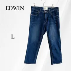 EDWIN エドウィン C17 デニム パンツ ジーンズ ストレッチ ブルー L
