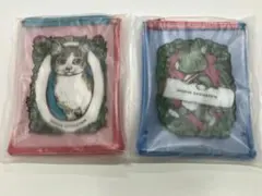 ボリス雑貨店 ヒグチユウコ バネポーチ &午小皿 & お馬ニャンコ