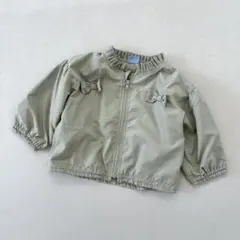 美品！ベビー アウター ジャンパー 薄手 春秋 女の子 80 保育園