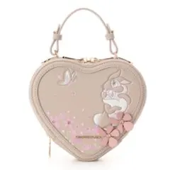 未使用級✨️サマンサベガ ミス・バニー ハート型 ショルダーバッグ 花柄 人気