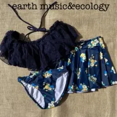 ea-87★新品earth music&ecology水着レディース★9Mビキニのサムネイル