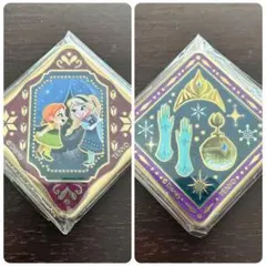 アナと雪の女王FROZEN 金バッジプレミアムスクエア ディズニーザ