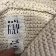 GAP クマさんカーディガン 12-18m