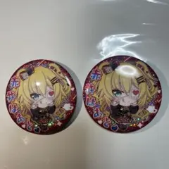 ホロライブ　缶バッチスナック　vol.1 赤井はあと　2個