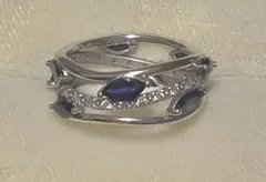 一級品❗️ブルーコーネルピンリングto1.00ct - メルカリ