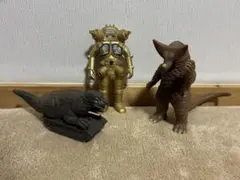 ウルトラ怪獣ソフビ　③体セット