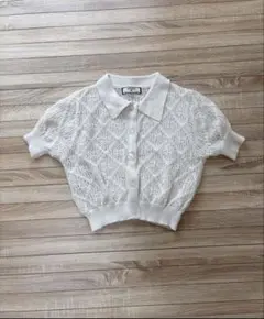 美品☆半袖ニット