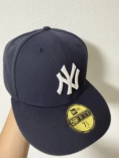 NEW ERA 59FIFTY ニューヨーク・ヤンキース キャップ　ネイビー