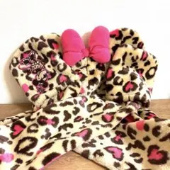 ミニーマウス ヒョウ柄 マフラー ミニーマウス ヒョウ柄 マフラー 2025年最新】ミニー ヒョウ柄