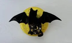 コウモリ猫と月夜のブローチ☆ハロウィン
