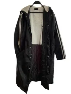 BARCEDOS ブラック　黒　ベンチコート Lサイズ