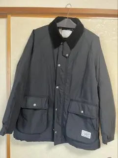 BAYFLOW ブラックジャケット チェック裏地