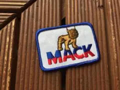 【70's Mack Truck ワッペン】ビンテージ マックトラックブルドッグ