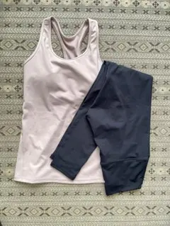 【未使用・美品】SUKALA ヨガ lava 上下セット　サイズM