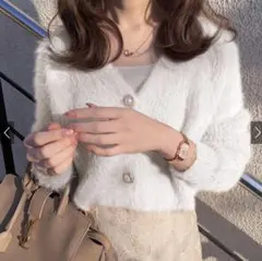 GRL グレイル 美品 カーディガン ふわふわのサムネイル