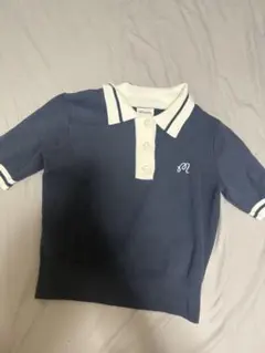 ネイビー ポロシャツ 半袖 レディース