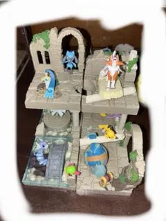 ポケモンジオラマコレクション 古城の遺跡 2 - メルカリ