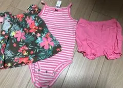 カーターズ　セットアップ　チュニック、ロンパース、ズボン　18表記