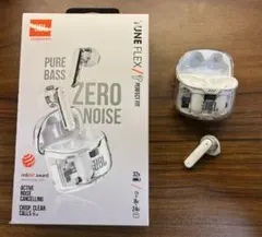 [片耳]JBL TUNE FLEX GHOST ワイヤレスイヤホン ホワイト